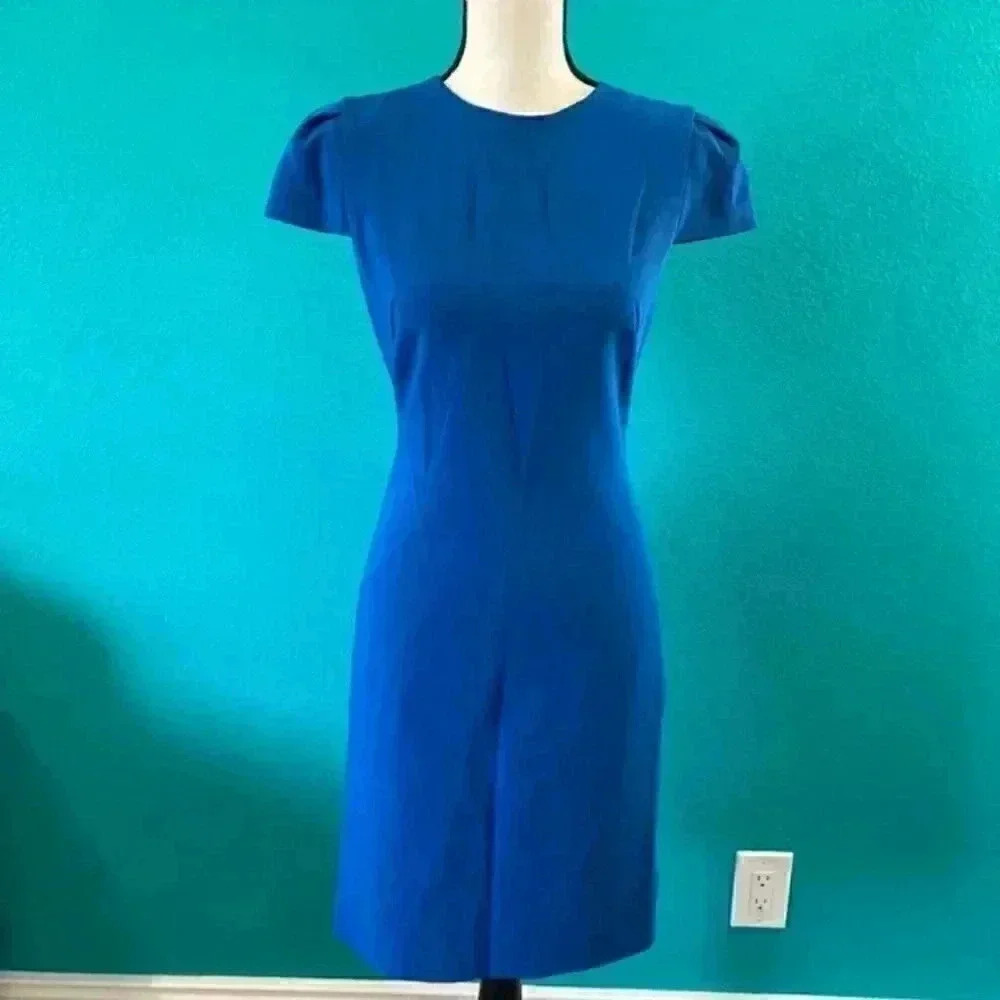 Alice + Olivia royal blue stealth dress in size 4